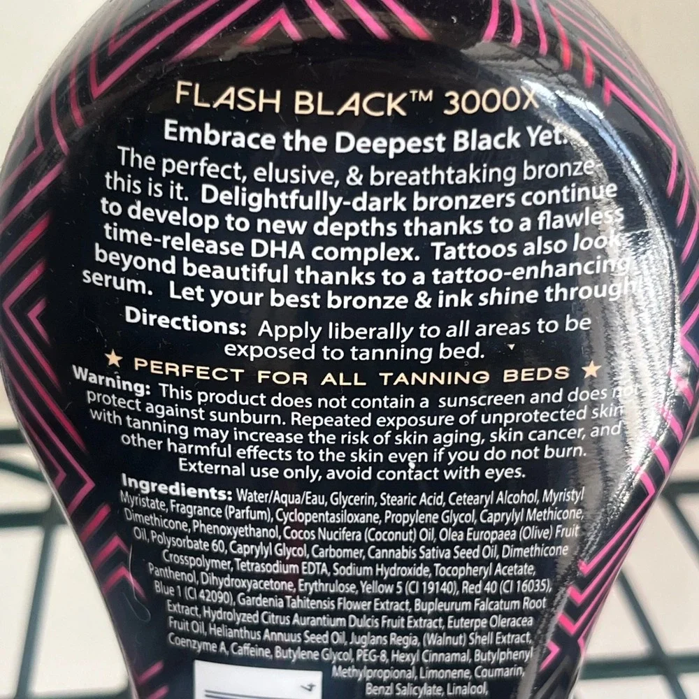 European Gold Flash‎ Black 3000X Tanning Lotion Bronzer 12oz